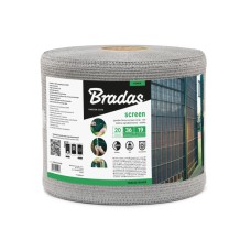 Сетка для затенения, защитная, 90%, 135 г/м², 2х50м, AS-CO13520050GY