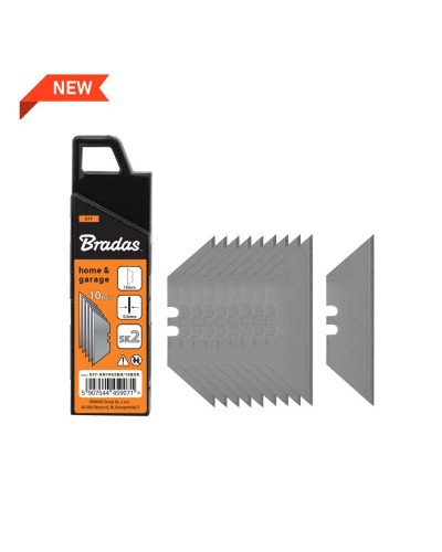 Запасные трапециевидные лезвия 19 мм NEUTRAL, коробка, 10 шт., DIY-KN1902BN/10BOX