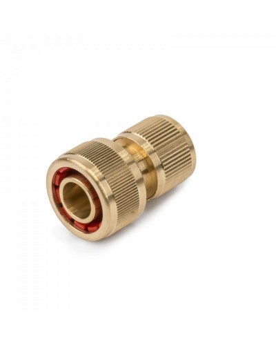 Коннектор латунный 3/4", STOP, BRASS, BR-2150