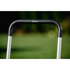 Металлическая тележка со шлангом 1/2" 50м и аксессуарами, комплект для полива, SILVER PRO SET, WHITE LINE, WL-AG33350SET1