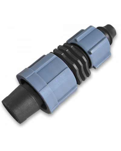 Старт-конектор крапельна стрічка / з'єднувач з гайкою для трубки. DSTA08-01L
