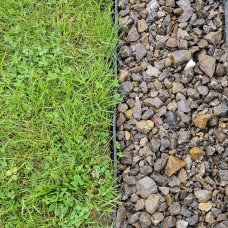 Бордюр садовый 58х1000мм, RIM-BORD, черный, OBRB58