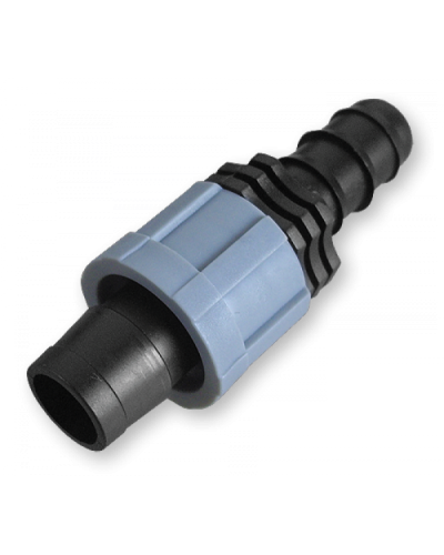 Конектор для крапельної стрічки / трубка PE 16мм. DSTA08-16L