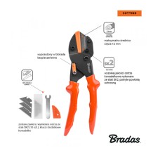 Секатор V-SERIES многофункциональный MULTI TOOLS. сталь SK2. KT-V1