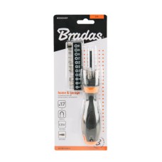 Отвертка-тестер напряжения плоская, SL 3/145мм 250В, HOME & GARAGE, DIY-SL123145-V