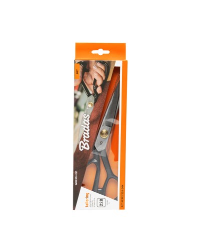Ножиці кравецькі TAILORING, 228 мм, поліроване лезо, HOME & GARAGE, DIY-SC301/254-BOX