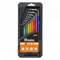 Набор ключей TORX TX 10-50 9 шт. мультиколор/длинные, DIY-HKT62-LO/BOX