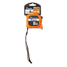 Рулетка на катушке, конец из нержавеющей стали, TINY 8м/25мм, DIY-MT30-0825/K