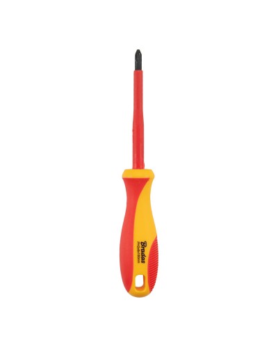 Отвертка крестообразная, PH2 6/100 мм 1 кВ, HOME & GARAGE, DIY-PH112100-V