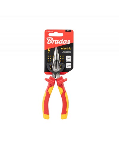 Плоскогубцы изогнутые, ELECTRIC, 160 мм, VDE, 1кВ, DIY-PL1013/6