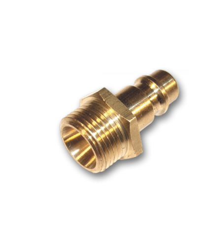 Штуцер "тато" РЗ 3/8". латунь. ESSK. GK1383A