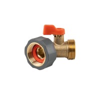 Соединитель с краном РО 3/4" выход РО 3/4", BRASS SOFT, BR-S2232/45