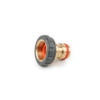 Адаптер латунный с внутренней резьбой 1/2", BRASS SOFT, BR-S2196