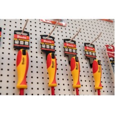 Отвертка плоская, SL 3/100 мм 1 кВ, HOME & GARAGE, DIY-SL1130100-V