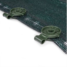 Сетка для затенения, защитная, 95%, 160 г/м², 1х50м, AS-CO16010050GR