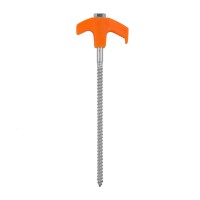 Заколка фиксирующая 30см, винт + пластиковый крючок, 20 штук, AK-SM20130/20BOX