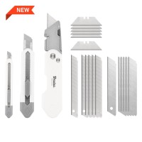 Набір ножів зі змінними лезами, 3 шт., WHITE LINE, DIY-KNWL191809/SET1B