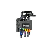 Набір ключів TORX TX 10-50 9 шт. мультиколор / короткі, DIY-HKT71-SH/B