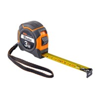 Рулетка на котушці, кінець з нержавіючої сталі, SNAP soft, 3м/16мм, DIY-MTS31-0316/K