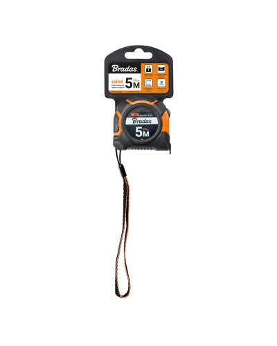 Рулетка на катушке, конец из нержавеющей стали, SNAP soft, 5м/16мм, DIY-MTS31-0519/K
