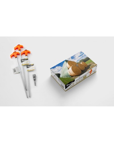 Фиксирующий штифт 30см, винт + пластиковый колпачок, AK-SM20230/20BOX