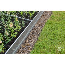 Бордюр садовый 58х1000мм, RIM-BORD, черный, OBRB58