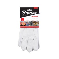 Перчатки защитные из кожи кожи WHITEBIRD на тонкой подкладке. с липучками. размер 10½. RWWB105