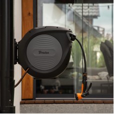 Автоматическая катушка BLACK LINE со шлангом 1/2" - 20м, ECO-W1B20