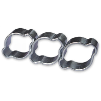 Хомут затискний із двома вушками 17-20мм/9мм. OZ1720