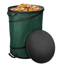 Садовая корзина POP-UP складная, автоматическое разложение, твердое дно, 175 л., TQ-BSH175