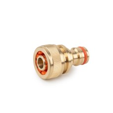 Переходник для шланга 1/2" с ниппелем, BRASS, BR-2122