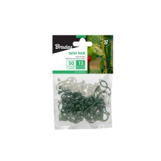 Зажимы диаметром 18 мм., 50 шт., TWIST LOCK, TYK18GR/50