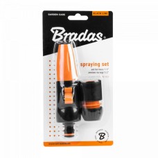 Комплект для полива из 2 элементов на шланг 1/2". BLACK LINE. ECO-PWB5502-12/2