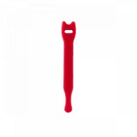 Многофункциональная лента – липучка, TR 10x100мм, красный, 10 шт., HLTR10100/10RD