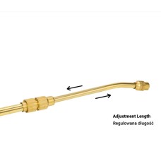 Телескопический наконечник с ручкой. 55-81см. ASA01-5581