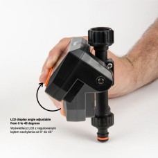 Контроллер полива электронный. однозонный. BLACK LINE. ECO-3137