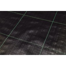 Агроткань против сорняков 100 г/м², сетка 25 см, черная, 1,2х100м, ATGDBK10012100