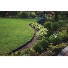 Бордюр газонный 50мм х 10м с комплектом кольев, EASY BORDER, черный, OBEB5010SET