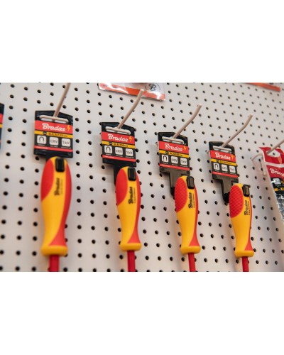 Викрутка хрестоподібна, PH0 3/60 мм 1 кВ, HOME & GARAGE, DIY-PH110060-V
