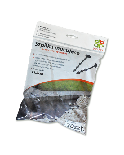 Шпилька для кріплення агротканини 12см - 20шт., ATSU12+B