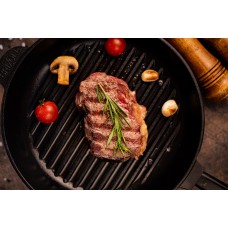 Чугунная сковорода гриль Brizoll Optima-Bordo 280 х 50 мм
