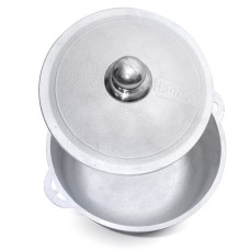 Казан алюминиевый Brizoll с крышкой 2 л