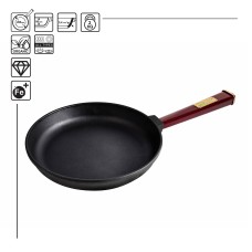 Чугунная сковорода Brizoll Optima-Bordo 260 х 40 мм