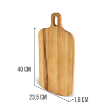 Доска для нарезки Brizoll с ручкой ARTA 40 см