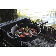 Сковорода чугунная с литой ручкой Brizoll 260 х 60 мм