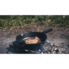 Сковорода чугунная с литой ручкой Brizoll 260 х 60 мм