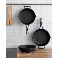 Сковорода чугунная с литой ручкой Brizoll 260 х 60 мм