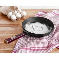 Чугунная сковорода Brizoll Optima-Bordo 220 х 40 мм