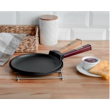 Блинница чугунная Brizoll Optima-Bordo 220 х 15 мм