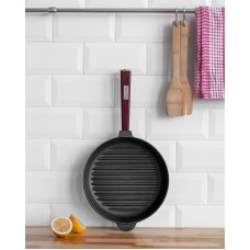 Чугунная сковорода гриль Brizoll Optima-Bordo 240 х 40 мм